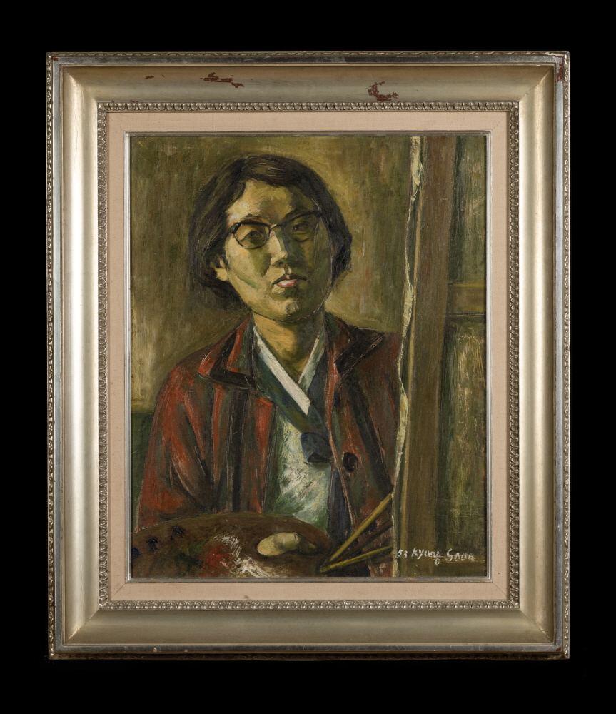 자화상-1953 Self-Portrait-1953