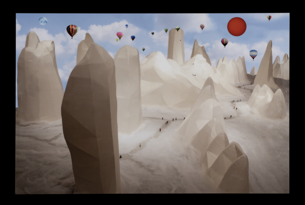 옮겨진 산수 유람기 5 Moved Lacscape-Journey 5