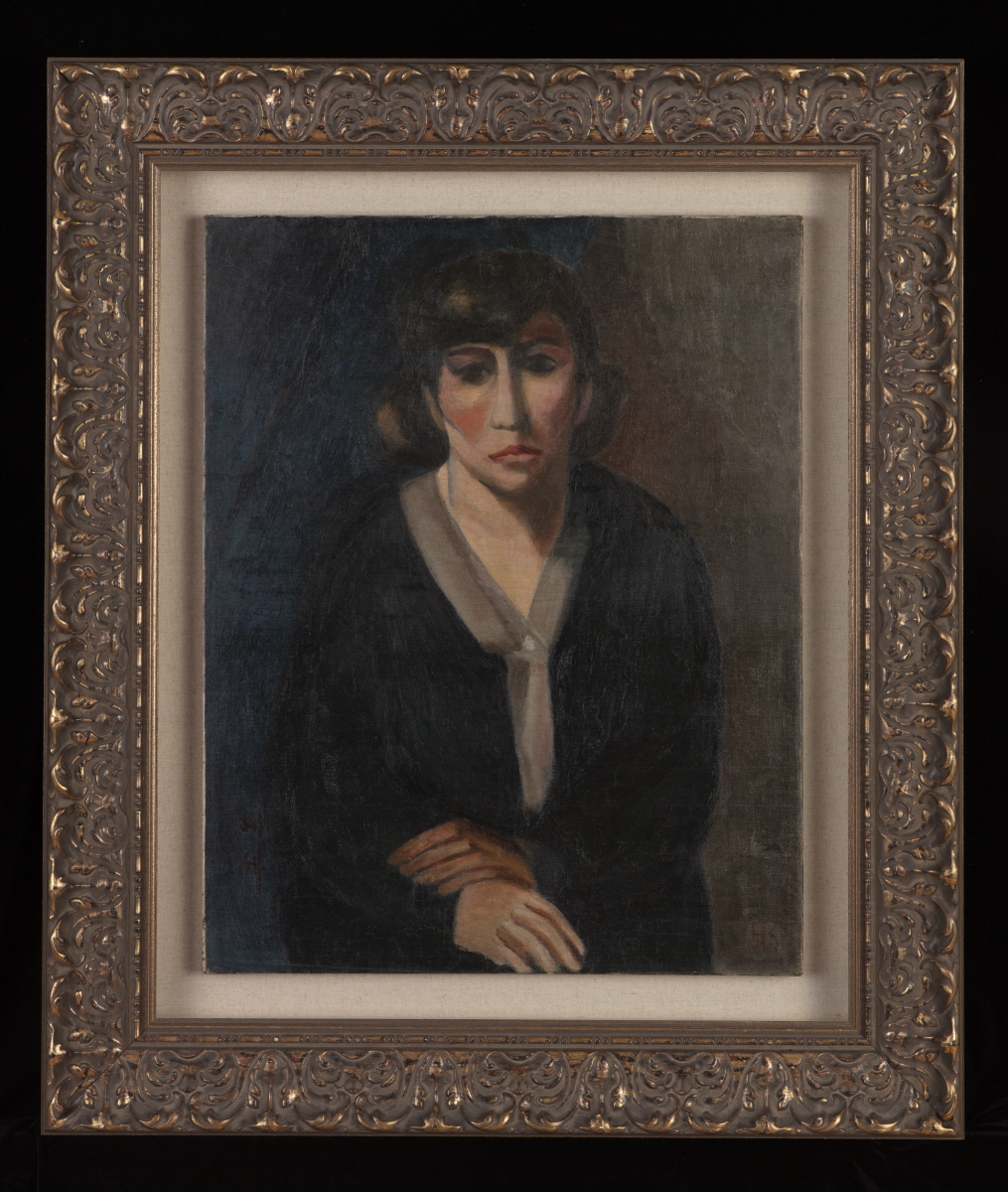 자화상(여인초상) Self-portrait